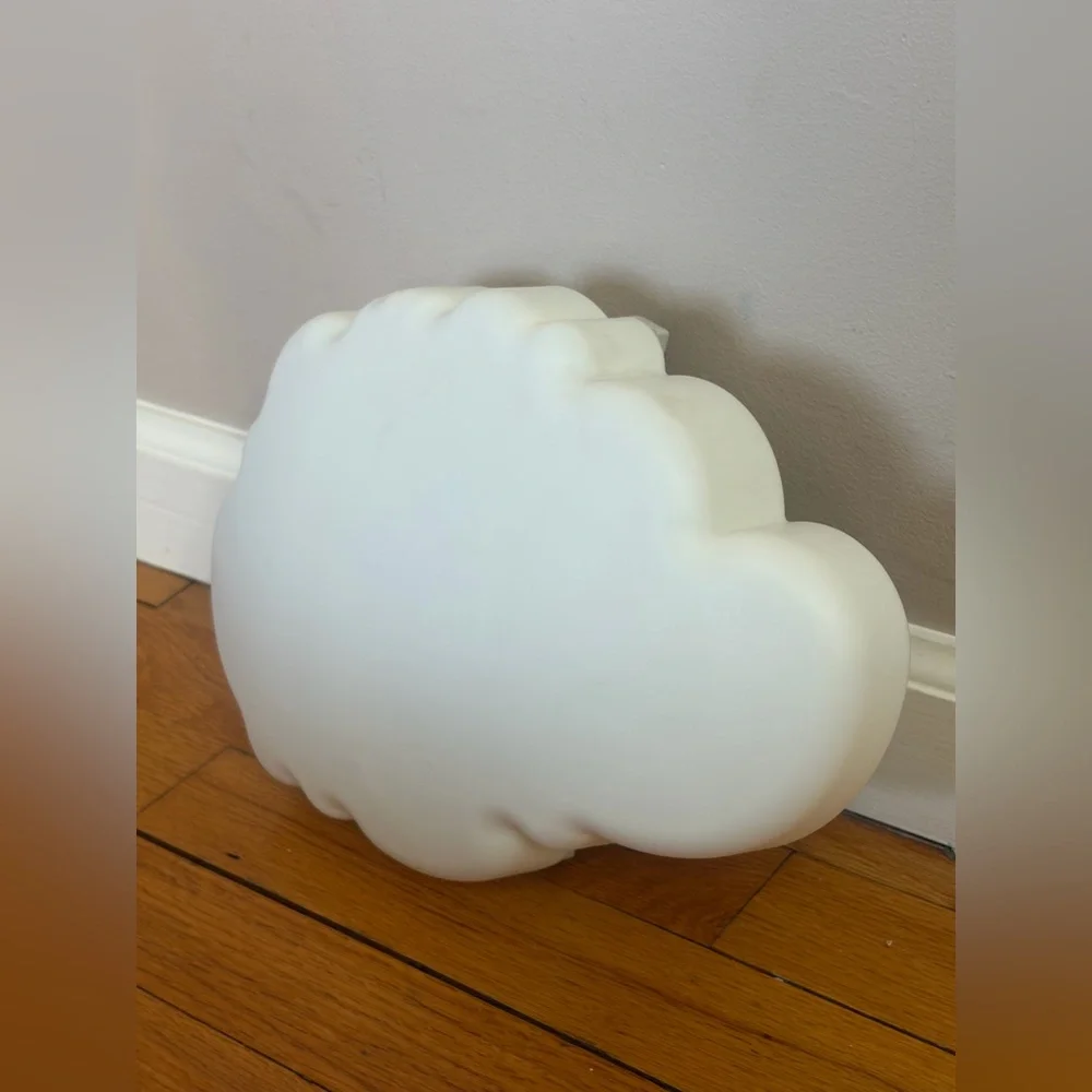 Ikea White Cloud Light Wall Light, Corded Lamp Kawaii Cute Aesthetic Home Decor